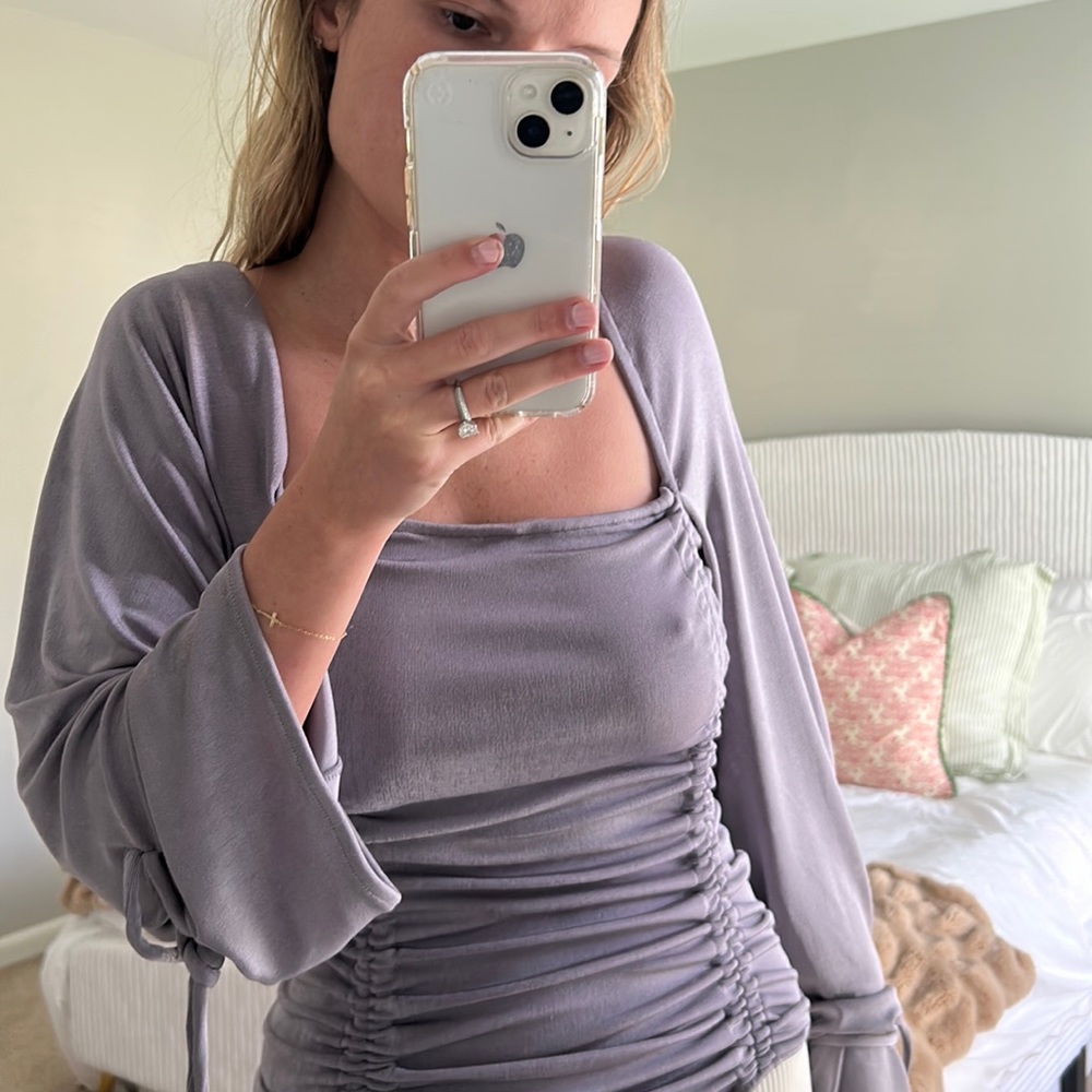 Shimmery bodysuit